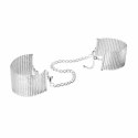 Kajdanki - Bijoux Indiscrets Desir Metallique Cuffs Silver Bijoux Indiscrets
