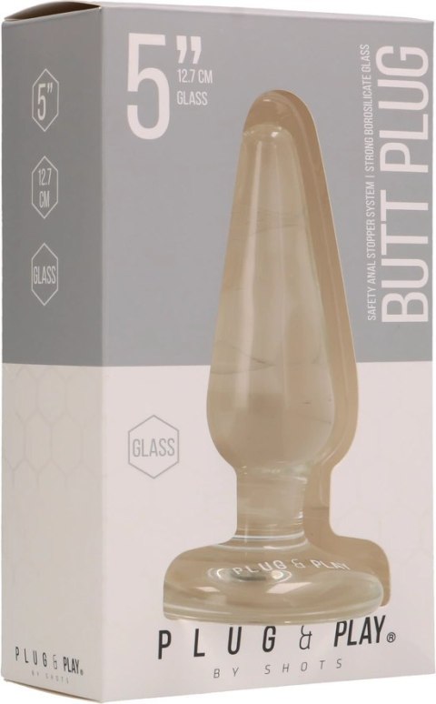 Klasyczny korek analny 13 cm Plug Play by Shots Klasyczny korek analny 13 cm Plug Play by Shots