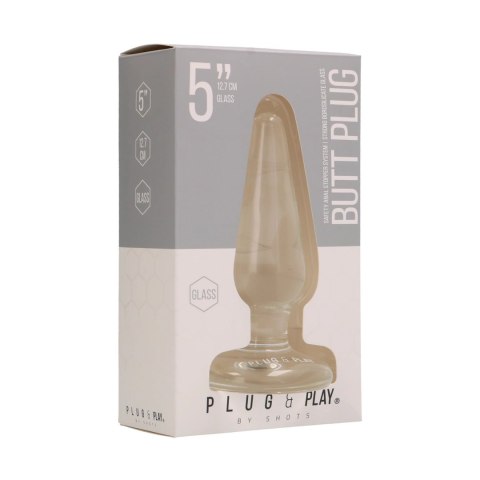 Klasyczny korek analny 13 cm Plug Play by Shots Klasyczny korek analny 13 cm Plug Play by Shots
