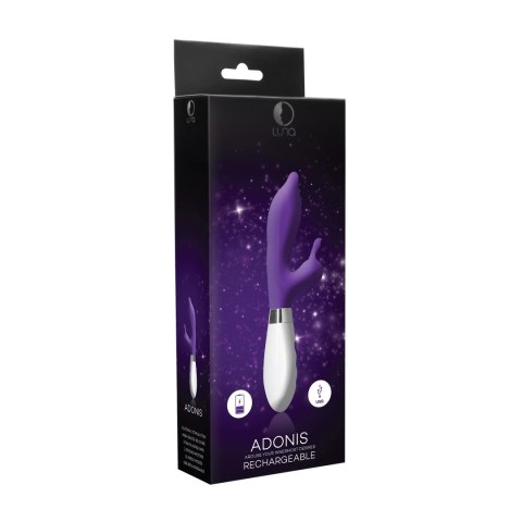 Luna by shots - Adonis - Wibrator podwójny z wystającą końcówką Luna by Shots Luna by shots - Adonis - Wibrator podwójny z wystającą końcówką Luna by Shots