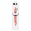 Penis dildo podwójny - King Cock 12 Inch Slim Double Flesh King Cock