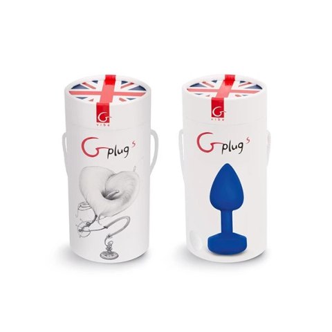 Plug analny wibrujący - Gvibe Gplug Navy Blue Small Gvibe Plug analny wibrujący - Gvibe Gplug Navy Blue Small Gvibe