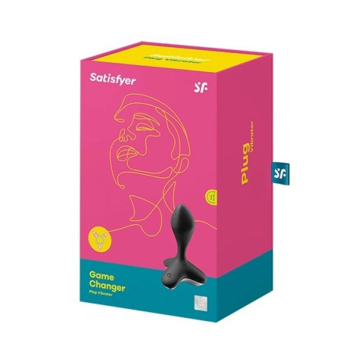 Plug analny wibrujący - Satisfyer Game Changer Black Satisfyer Plug analny wibrujący - Satisfyer Game Changer Black Satisfyer