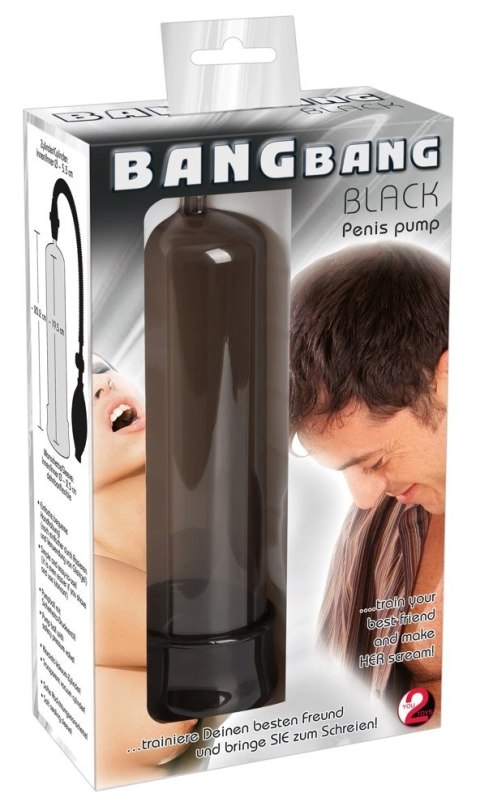 Pompka do penisa czarna Bang Bang Pompka do penisa czarna Bang Bang