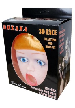Roxana - Dmuchana Naturalna 3D Lalka Roxana Z 3 Seksownymi Kuszącymi Otworami Kemis