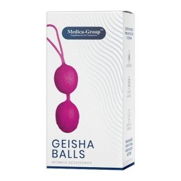Silikonowe Kulki Gejszy Fioletowe - Geisha Balls By Medica-Group Medica-Group