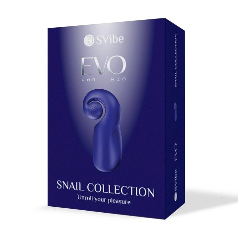 Snail Vibe - masturbator EVO - granatowy Snail Vibe Snail Vibe - masturbator EVO - granatowy Snail Vibe