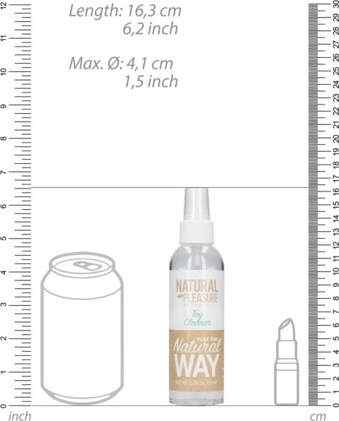 Środek do czyszczenia zabawek - 5 fl oz / 150 ml Natural Pleasure by Shots Środek do czyszczenia zabawek - 5 fl oz / 150 ml Natural Pleasure by Shots