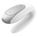 Wibrator dla par - Satisfyer Double Fun White Satisfyer