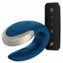 Wibrator dla par - Satisfyer Double Love Blue Satisfyer