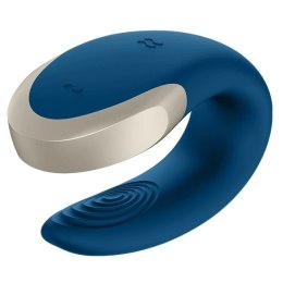 Wibrator dla par - Satisfyer Double Love Blue Satisfyer
