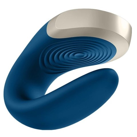 Wibrator dla par - Satisfyer Double Love Blue Satisfyer Wibrator dla par - Satisfyer Double Love Blue Satisfyer