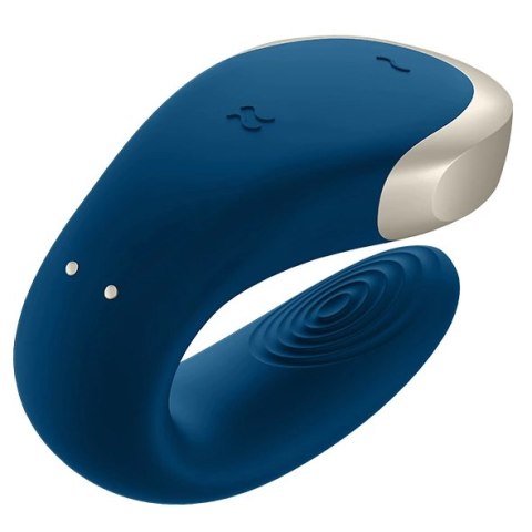 Wibrator dla par - Satisfyer Double Love Blue Satisfyer Wibrator dla par - Satisfyer Double Love Blue Satisfyer