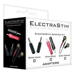 Zestaw adapterów przycisków 2 mm do 4 mm ElectraStim