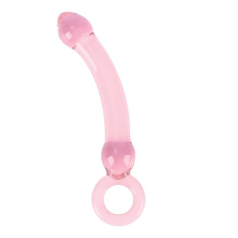 NobĂź - Dildo - szklane - wygięte -z kółkiem Nobu NobĂź - Dildo - szklane - wygięte -z kółkiem Nobu