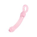 NobĂź - Dildo - szklane - wygięte -z kółkiem Nobu