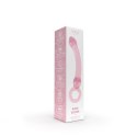 NobĂź - Dildo - szklane - wygięte -z kółkiem Nobu