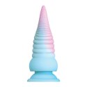NobĂź - Dildo z przyssawką - stożek - prążkowany Nobu