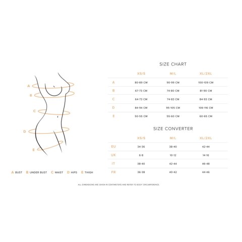 Obsessive - Babydoll koszulka + stringi Blomentis xl/2xl Obsessive Obsessive - Babydoll koszulka + stringi Blomentis xl/2xl Obsessive