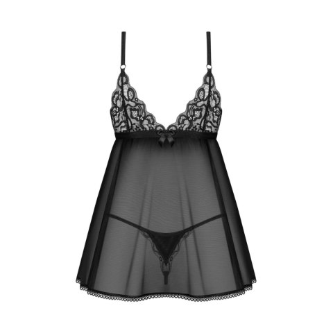 Obsessive - Babydoll koszulka + stringi Blomentis m/l Obsessive Obsessive - Babydoll koszulka + stringi Blomentis m/l Obsessive