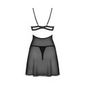 Obsessive - Babydoll koszulka + stringi Nutris m/l Obsessive