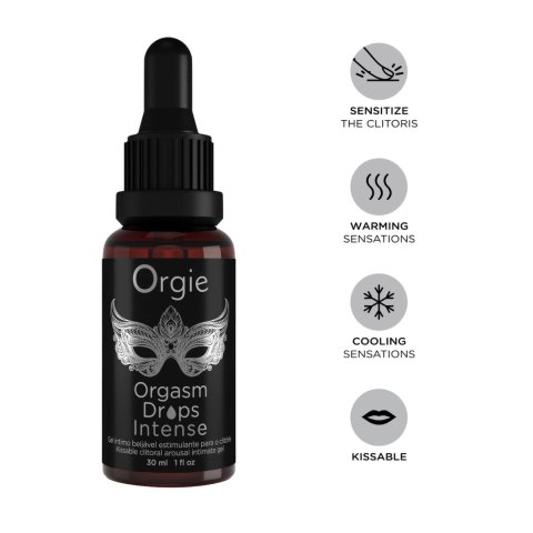 Orgie - Mini wibrator + żel wzmacniający wrażliwość Orgie Orgie - Mini wibrator + żel wzmacniający wrażliwość Orgie