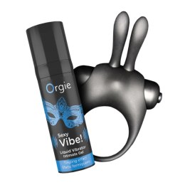Orgie - Pierścień wibracyjny - króliczek - 10 trybów + żel Orgie