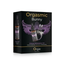 Orgie - Pierścień wibracyjny - króliczek - 10 trybów + żel wzmacniający łechtaczkę Orgie