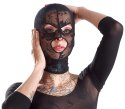 Bad Kitty - Czarna Maska Z Otworem Na Oczy I Usta Koronkowa Bad Kitty