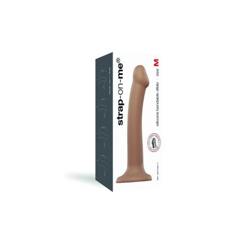 Dildo - Strap-On-Me Dual Density Bendable Dildo Caramel M Strap-On-Me Dildo - Strap-On-Me Dual Density Bendable Dildo Caramel M Strap-On-Me