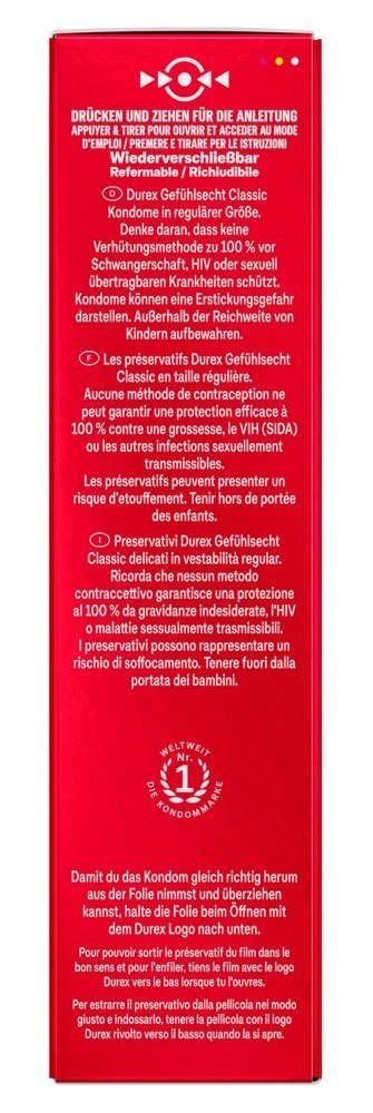 Durex - Prezerwatywy Lateksowe Zbiorniczek 8szt Durex Durex - Prezerwatywy Lateksowe Zbiorniczek 8szt Durex
