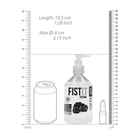 Fist It by Shots - Lubrykant - sztuczna sperma 500 ml Fist It by Shots Fist It by Shots - Lubrykant - sztuczna sperma 500 ml Fist It by Shots
