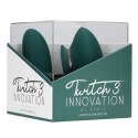 Innovation by Shots- Twitch 3 Wibrator z możliwością ładowania i ssania - Forest Green Innovation by Shots