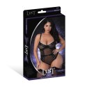 Magic Silk - Body + podwiązki - łańcuszki - ćwieki Phoenix 2XL Magic Silk
