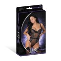 Magic Silk - Body + podwiązki - łańcuszki - ćwieki Phoenix LXL Magic Silk