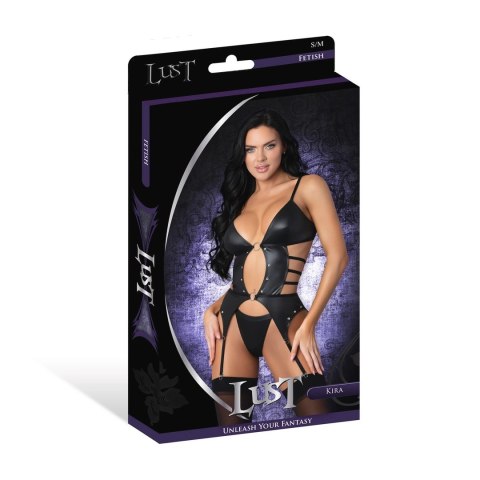 Magic Silk - Otwarta baskinka z podwiązkami i stringami Kira SM Magic Silk Magic Silk - Otwarta baskinka z podwiązkami i stringami Kira SM Magic Silk