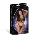 Magic Silk - Top + stringi z pierścieniami - ćwiekami Nadia SM Magic Silk