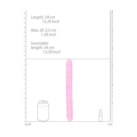 RealRock - Realistyczne podwójne dildo 34 cm RealRock by Shots RealRock - Realistyczne podwójne dildo 34 cm RealRock by Shots