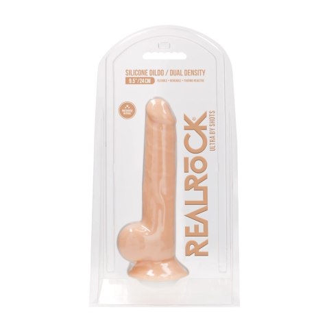 RealRock - Silikonowe dildo z jądrami 24 cm RealRock by Shots RealRock - Silikonowe dildo z jądrami 24 cm RealRock by Shots