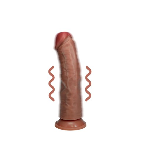 RealRock by shots - Wibrujący Regularny Zakrzywiony Penis - 8 / 15,5 cm - Tan RealRock by Shots RealRock by shots - Wibrujący Regularny Zakrzywiony Penis - 8 / 15,5 cm - Tan RealRock by Shots