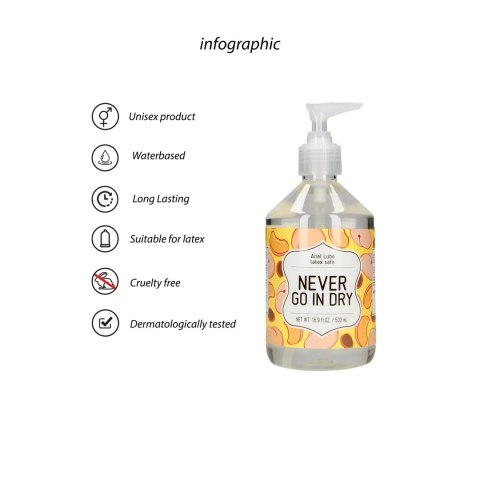 S-line by Shots - Lubrykant na bazie wody - seks analny - 500 ml S-Line by Shots S-line by Shots - Lubrykant na bazie wody - seks analny - 500 ml S-Line by Shots