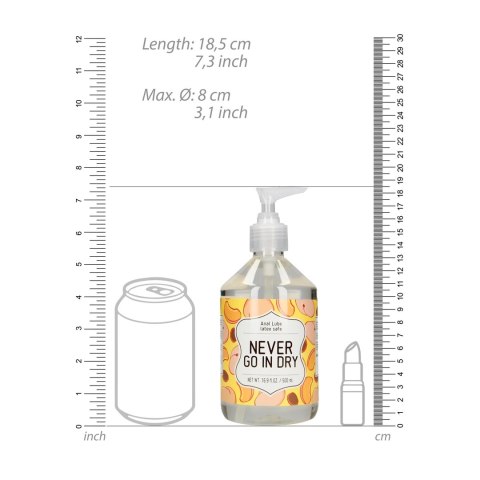 S-line by Shots - Lubrykant na bazie wody - seks analny - 500 ml S-Line by Shots S-line by Shots - Lubrykant na bazie wody - seks analny - 500 ml S-Line by Shots
