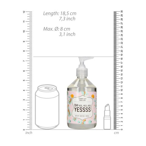 S-line by shots - Lubrykant na bazie wody Oh yes yes 500 ml S-Line by Shots S-line by shots - Lubrykant na bazie wody Oh yes yes 500 ml S-Line by Shots