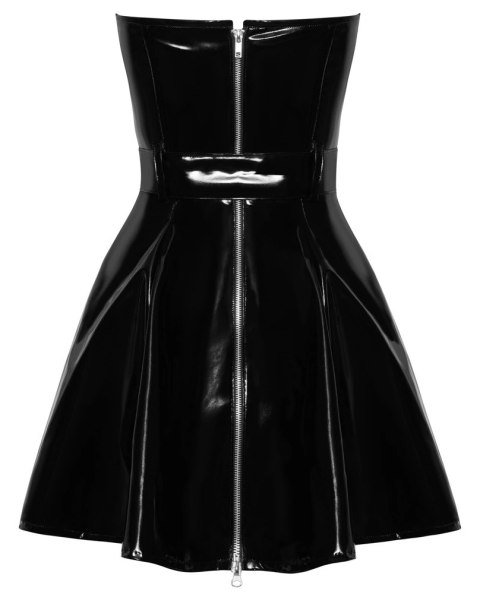 Black Level - Seksowna Krótka Sukienka Bez Ramiączek Czarna XL Black Level Black Level - Seksowna Krótka Sukienka Bez Ramiączek Czarna XL Black Level