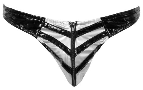 Black Level - Winylowe Błyszczące Męskie Slipy Czarne 2XL Black Level Black Level - Winylowe Błyszczące Męskie Slipy Czarne 2XL Black Level