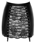 Noir - Obcisła Stylowa Mini Spódniczka Orgia Czarna XL Noir