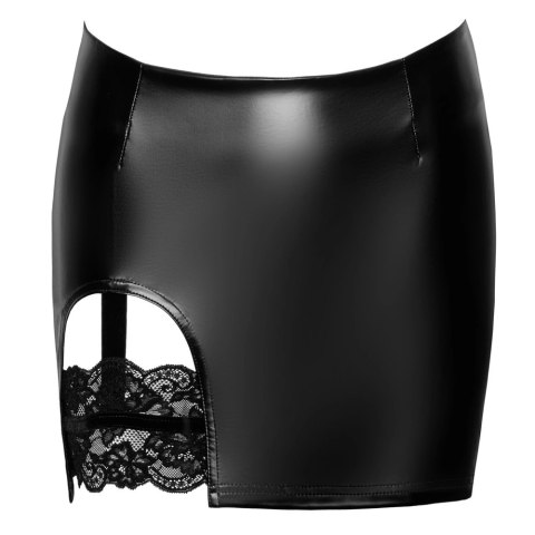 Noir - Seksowna Mini Spódnica Z Koronką Orgia Czarna XL Noir Noir - Seksowna Mini Spódnica Z Koronką Orgia Czarna XL Noir