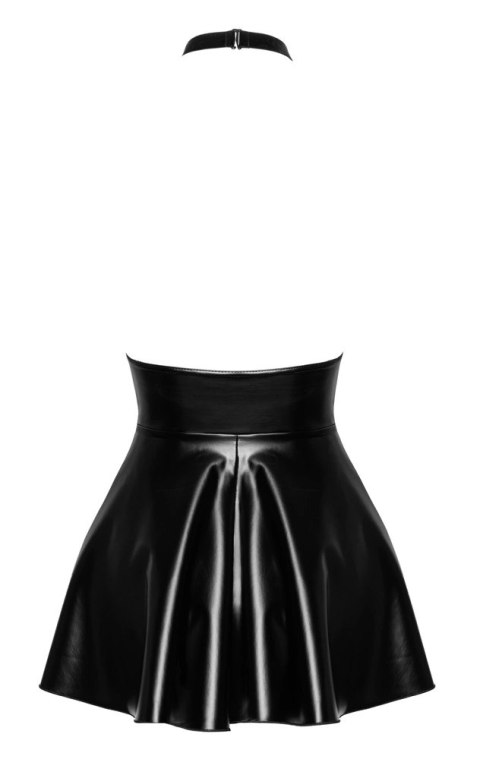 Noir - Czarna Mini Sukienka Bez Pleców Orgia Exclusive M Noir Noir - Czarna Mini Sukienka Bez Pleców Orgia Exclusive M Noir
