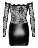 Noir - Czarna Mini Sukienka Z Długim Rękawkiem Orgia Exclusive S Noir