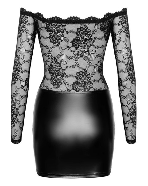 Noir - Czarna Mini Sukienka Z Długim Rękawkiem Orgia Exclusive S Noir Noir - Czarna Mini Sukienka Z Długim Rękawkiem Orgia Exclusive S Noir